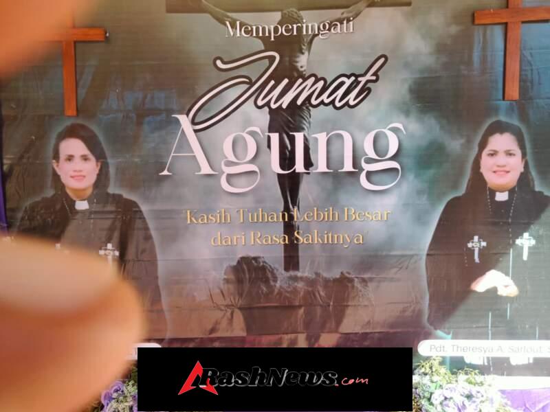 Ibadah Jumat Agung di Rote Ndao Berjalan Lancar