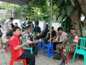 Bersama Ratusan Jemaat, Dandim Klungkung Ibadah Ibadah Missa Jukmat Agung Di Gereja Santa Sisilia