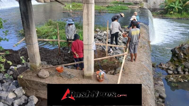 Dukung Akses dan Ekonomi Warga, Pembangunan Jembatan Perintis Garuda Terus Berprogres