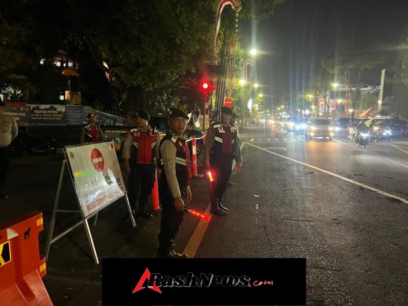 Polsek Gianyar Amankan Preliminary Night Jegeg Bagus 2026.