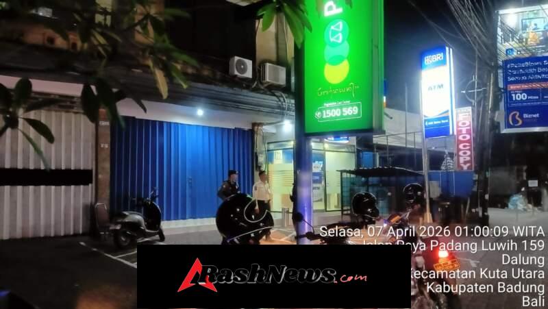 Sisir Jalur Padang Luwih, Raimas Polres Badung Cegah Aksi Kriminalitas Malam Hari