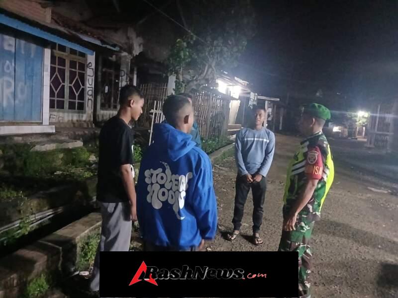 Himbauan Harmoni dan Cegah Perilaku Negatif Jadi Fokus Patroli Babinsa Donggo