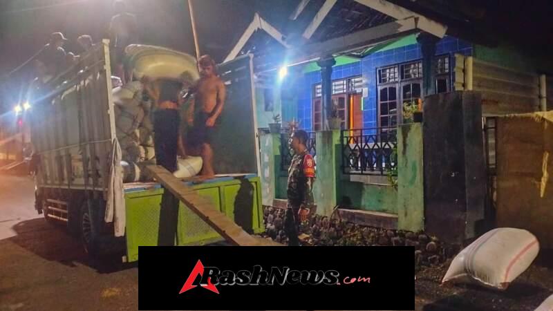 Sertu Irwansyah Kawal Penyerapan Gabah Petani, Dukung Ketahanan Pangan di Brang Rea