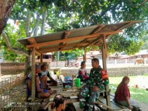 Komsos Babinsa, Dorong Kerukunan dan Keamanan Lingkungan