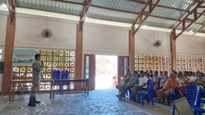 Babinsa Tekankan Pentingnya Kebersamaan dalam Rapat Pembangunan Desa