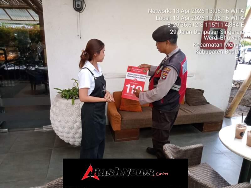 Polsek Mengwi Gencarkan Sosialisasi Call Center 110