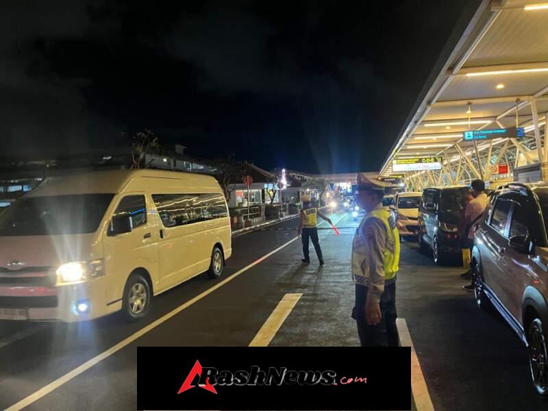 Jaga Kelancaran Akses Bandara, Polisi Intensifkan Pengaturan Lalin di Terminal Internasional