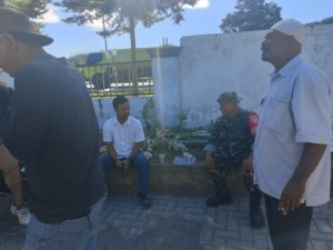 Koramil Poto Tano Monitoring Pembangunan KDKMP, Pastikan Berjalan Sesuai Rencana