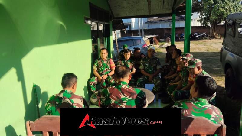 Danramil Sekongkang Tekankan Kesiapsiagaan Anggota Melalui Apel Pagi dan Jam Komandan