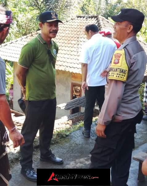 Wujud Nyata Kehadiran Polri di Tengah Masyarakat, Polsek Pupuan Laksanakan Peninjauan Lokasi Longsor di Desa Belimbing
