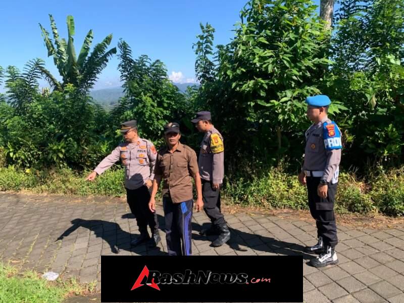 Respons Cepat Polsek Pupuan Tangani Aksi Vandalisme di Wilayah Desa Pupuan, Wujud Nyata Kehadiran Polri