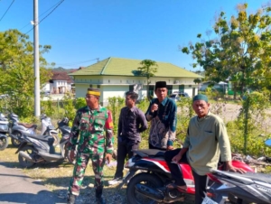 Musyawarah Mufakat, Babinsa Jereweh Tangani Permasalahan Tanah Warisan Warga