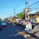Lewat “Polantas Menyapa”, Edukasi Lalu Lintas Hadir di Tengah Aktivitas Pasar