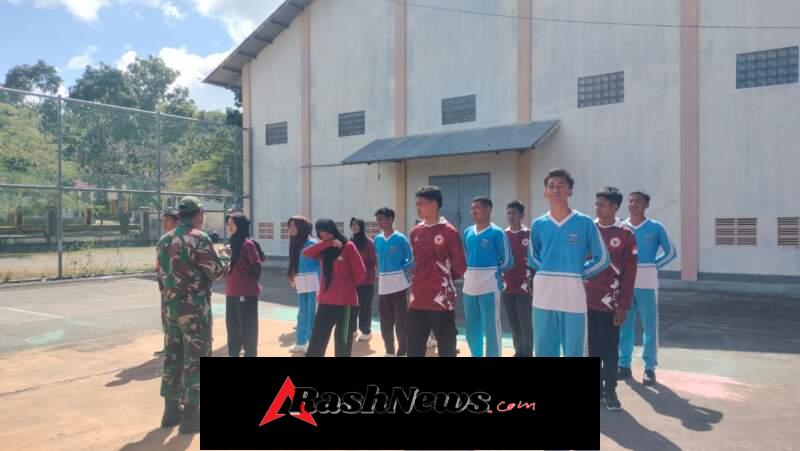 Babinsa Berperan Aktif, Latihan PBB Digelar untuk Sukseskan Lomba Baris Berbaris