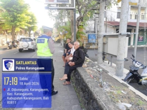Satlantas Polres Karangasem Intensifkan Patroli Dialogis di Beat 1 Guna Cegah Laka Lantas dan Gangguan Kamtibmas