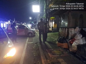 Cegah 3C (Curat, Curas, Curanmor), Polsek Kediri Tingkatkan Pelaksanaan Patroli Barcode Malam Hari