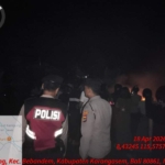 Tradisi Ter-teran di Desa Adat Saren Berlangsung Khidmat, Polsek Bebandem Pastikan Keamanan Tetap Kondusif