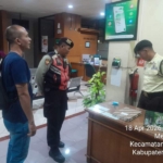 Polsek Mengwi Laksanakan Patroli KRYD, Sambangi Bank BPD Bali Capem Beringkit