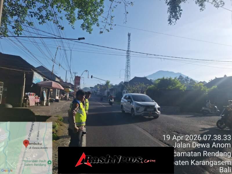 Sipropam Polres Karangasem Laksanakan Absensi Kehadiran Personel Pengamanan IBTK*