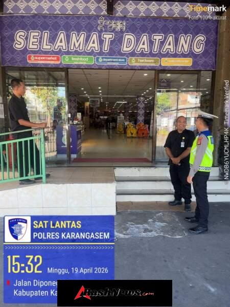 Satlantas Polres Karangasem Intensifkan Patroli Dialogis di Beat 1 Guna Cegah Laka Lantas dan Gangguan Kamtibmas