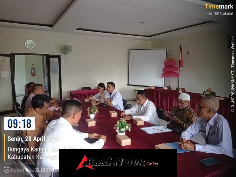 Babinsa 1623-07/Bebandem Aktif dalam Rapat Koordinasi Pencegahan Narkoba