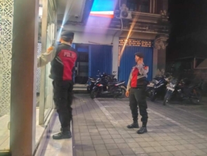 Polsek Abiansemal Intensifkan Patroli Harkamtibmas Pada Objek Vital & Keramaian Masyarakat