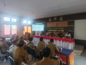 Batituud Koramil 1623-04/Sidemen Tekankan Pelestarian Budaya dalam Rapat Pawai HUT Amlapura