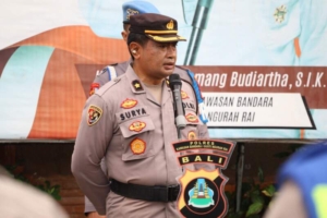 Apel Pagi Polres Bandara Ngurah Rai, Tekankan Disiplin dan Loyalitas dalam Bertugas