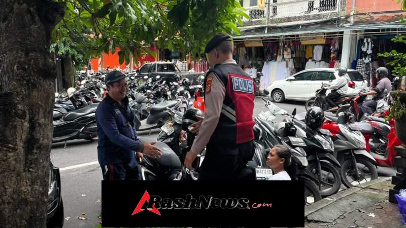 Turjawali Samapta Polresta Denpasar Intensifkan Patroli Dialogis di Pusat Kota, Pastikan Keamanan