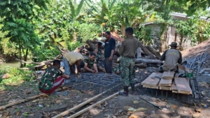 Pembangunan Jembatan Perintis Merah Putih di Dompu Berjalan Lancar