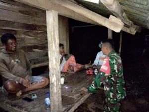 Sertu Ruslan Tekankan Tanggung Jawab Warga Saat Jaga Keamanan Lingkungan