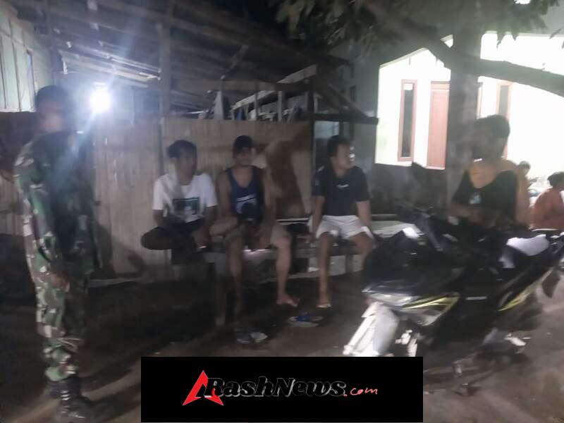Patroli Siskamling di Kecamatan Woha, Belo, dan Palibelo Berjalan Aman dan Tertib