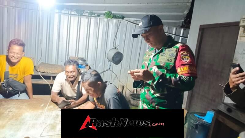 Gelar Sidak Duktang, Babinsa Jumpai Himbau Duktang Pro Aktif Jaga ketertiban Dan Kondusifitas Wilayah