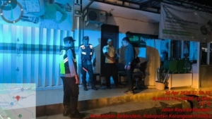 Jaga Kamtibmas Malam Hari, Polsek Bebandem Intensifkan ‘Blue Light Patrol’ di Titik Rawan