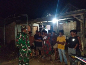 Sinergi TNI dan Warga, Patroli Malam Ciptakan Situasi Aman dan Kondusif