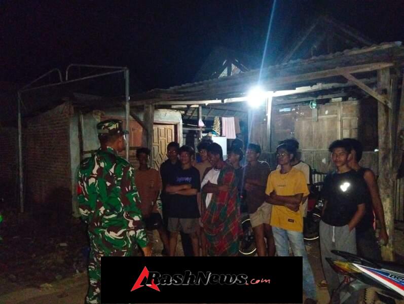 Sinergi TNI dan Warga, Patroli Malam Ciptakan Situasi Aman dan Kondusif