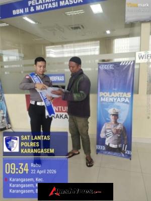 Tingkatkan Kualitas Pelayanan Publik, Proses Pelayanan BPKB Polres Karangasem Semakin Cepat dan Transparan
