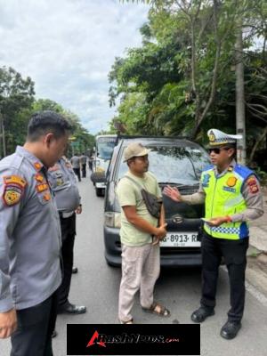 Sinergitas Polsek Kutsel dan INKAIT tertibkan parkir liar di Jalan Siligita dan Jalan Pratama Nusa Dua