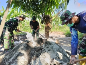 Program TMMD di Lotim Bawa Dampak Nyata, Ribuan Lahan Pertanian Terselamatkan