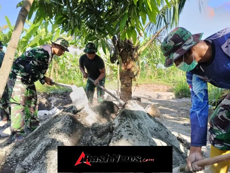 Program TMMD di Lotim Bawa Dampak Nyata, Ribuan Lahan Pertanian Terselamatkan