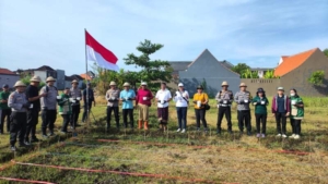 Polsek Denpasar Selatan Dukung Ketahanan Pangan Melalui Penanaman Jagung di Sanur Kauh