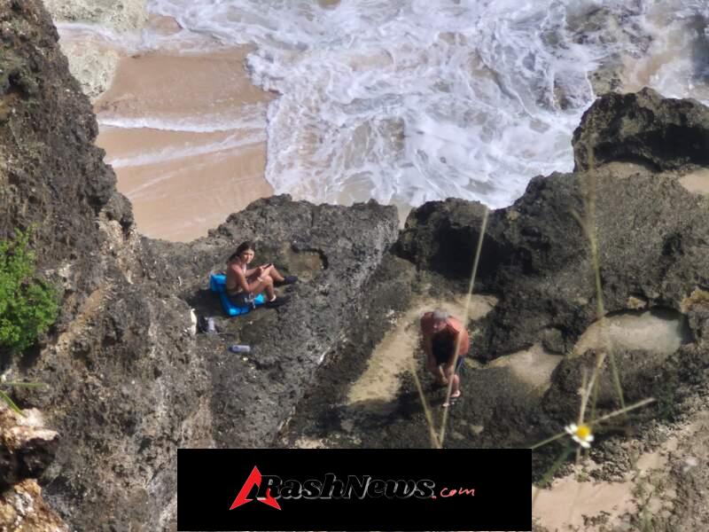 Dua WNA Terjebak Air Pasang di Pantai Dreamland, Dievakuasi Gunakan Helikopter