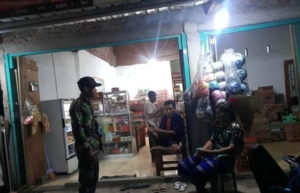 Babinsa dan Warga Bersinergi, Ronda Malam di Jembata Ndano Berjalan Aman