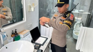 Respons Cepat, Pamapta 1 Bersama Tim UKL Tangani TKP WNA Meninggal di Villa
