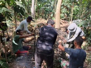 Tangan-Tangan yang Menguatkan Negeri: Pembangunan Jembatan Garuda Dimulai dari Besi Pondasi