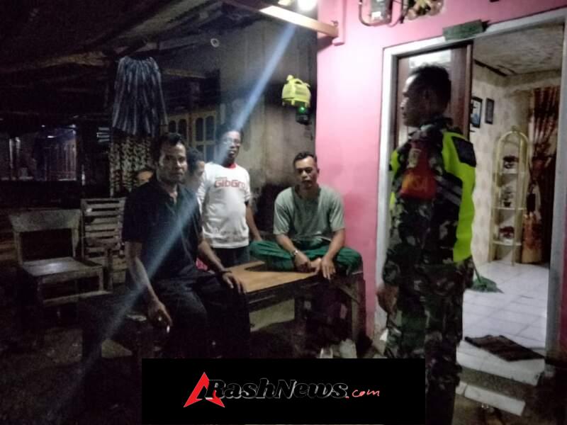 Himbauan Babinsa Ajarkan Warga Jaga Kamtibmas dan Kebersamaan di Desa Binaan