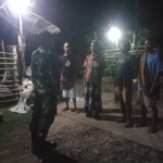 Apel Siskamling Koramil Woha, Perkuat Keamanan Wilayah Teritorial