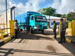 Kapal Garda Maritim 3 Berlayar Aman Menuju Bolok Kupang
