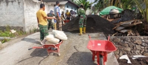 Progres Sasaran 1, Rabat Jalan 60 Meter Rampung, Talut Mulai Dikerjakan