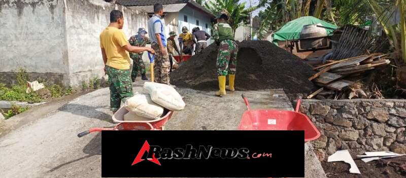 Progres Sasaran 1, Rabat Jalan 60 Meter Rampung, Talut Mulai Dikerjakan